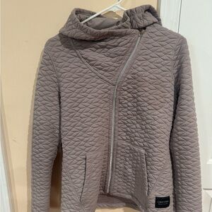 Calvin Klein Women's Quilted Taupe Puffer Jacket